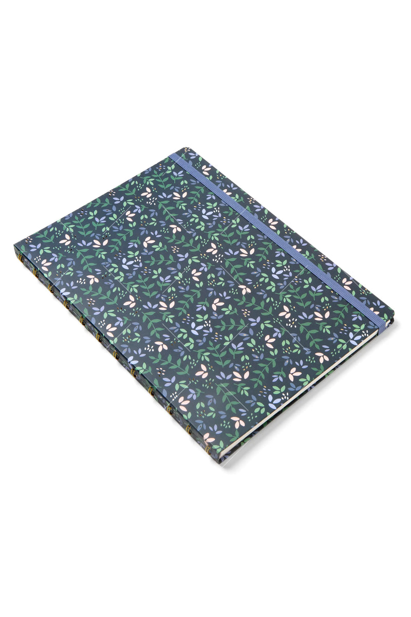 Filfox A4 Notebook Ruler Filofax A4 Refillable Notebook - Garden