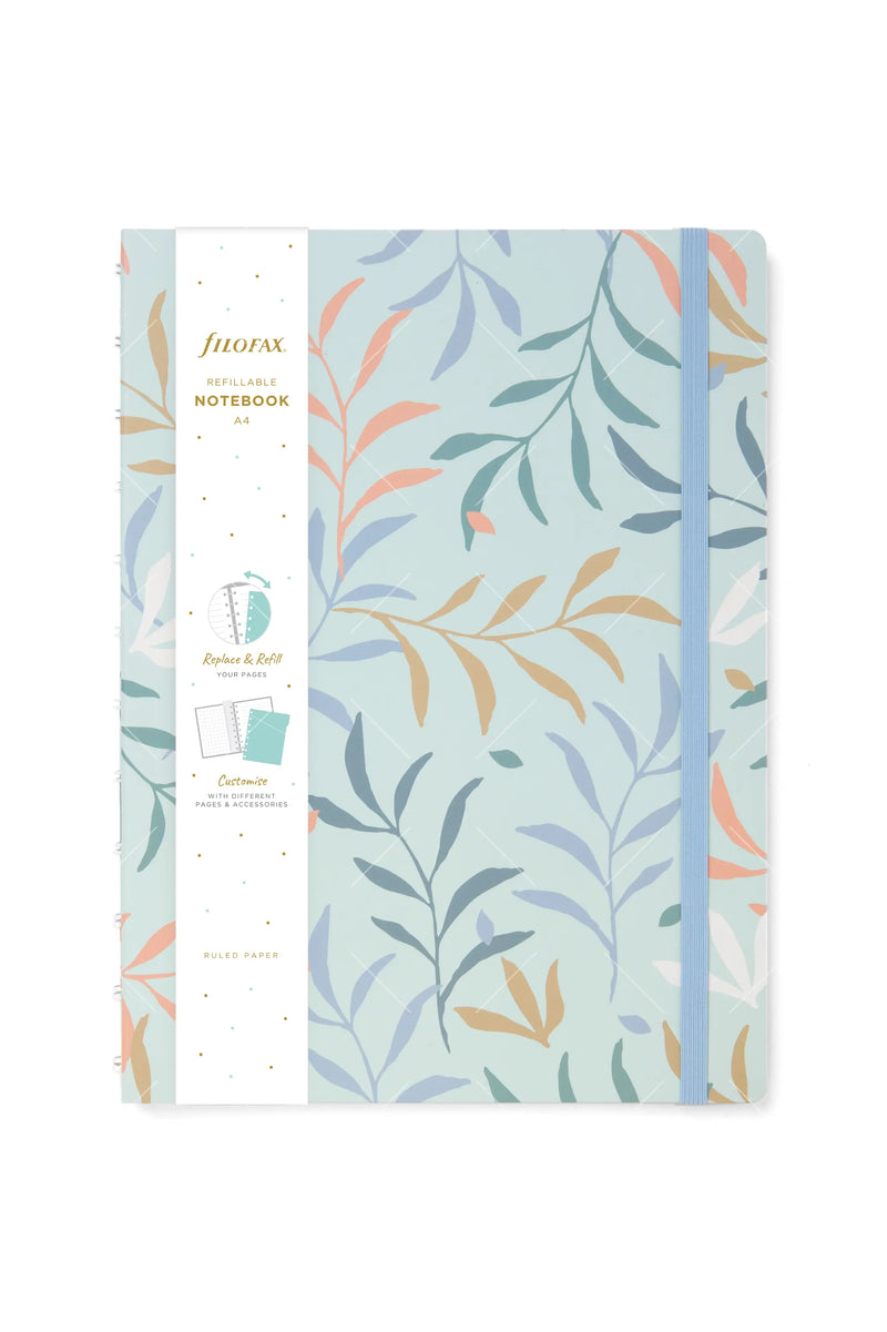 Filofax A4 Refillable Notebook - Botanical