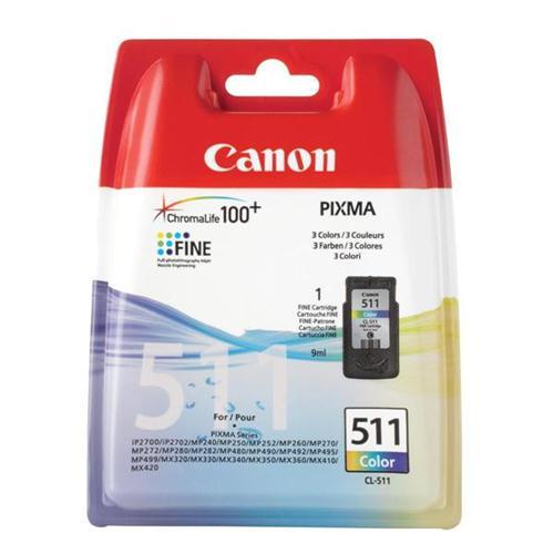 Canon CL-511 Inkjet Cart Col 2972B001