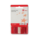 5 Star Office Standard Index Flags 25x45mm