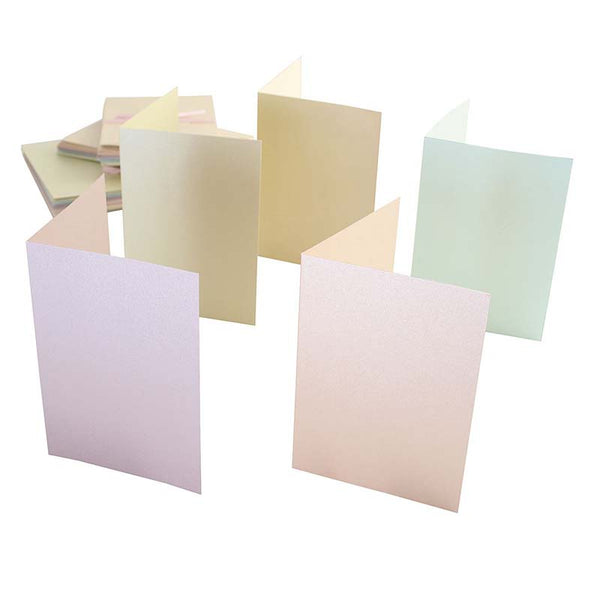 Anita's A6 Cards-Envelopes (50pk) - Pastel Pearlescent