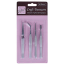 Anita's Craft Tweezer Set (4pk)