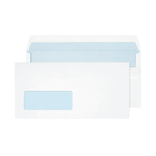 Blake PurelyEveryday DL 90gsm White Window Envelopes (PK 50)