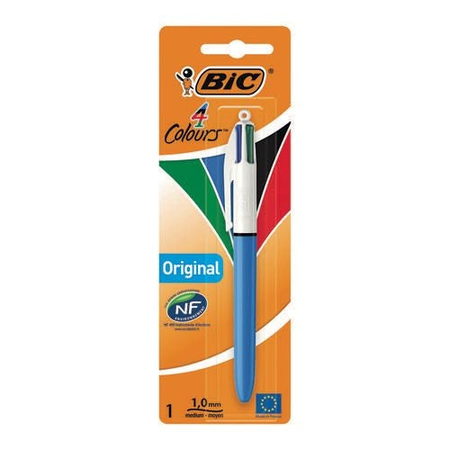 Bic 4 Colour Retractable Ballpoint Pen