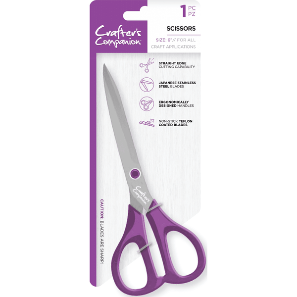 Crafter's Companion Scissors - 6" Straight Cut