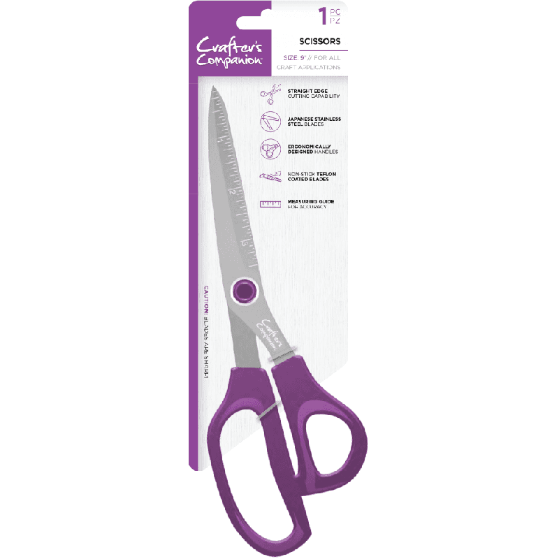 Crafter's Companion Scissors - 9" Straight Cut
