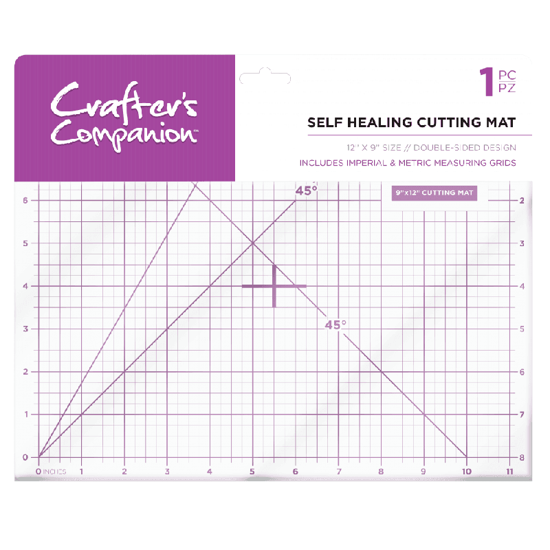 Crafter's Companion Self Healing Cutting Mat - 12" x 9"