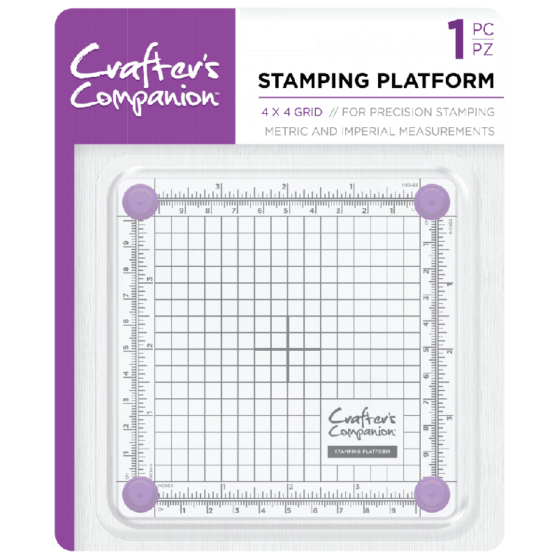 Crafter's Companion Stamping Platform - 4x4"