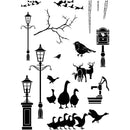 Card-io Combinations Clear Stamps - Christmastide