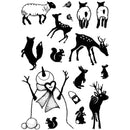 Card-io Combinations Clear Stamps - Christmas Companions