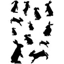 Card-io Clear Stamps - Cottontail Capers