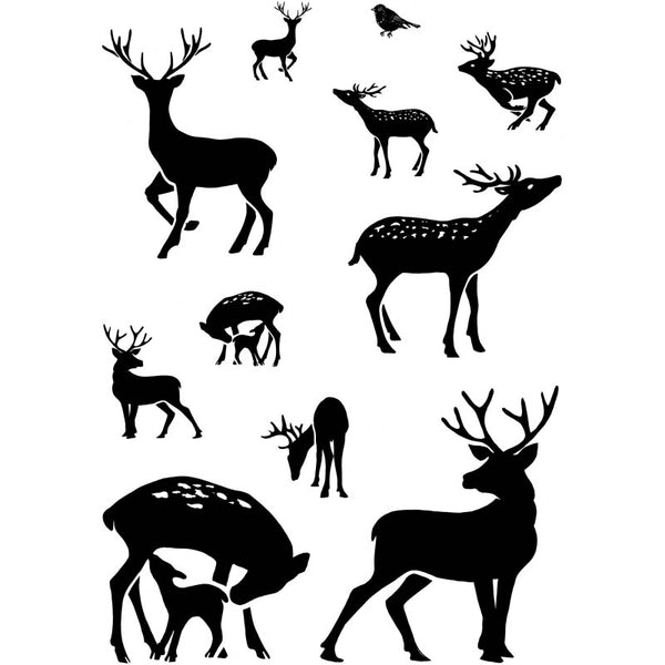 Card-io Combinations Clear Stamps - Dear Deer