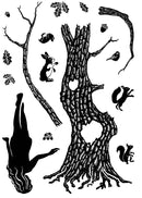 Card-io Combinations Clear Stamps A6 - Old Oak