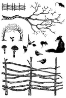 Card-io Combinations Clear Stamps A6 - Peaceful Place