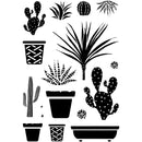 Card-io Combinations Clear Stamps - Pots and Prickles