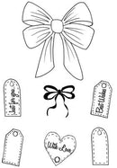 Card-io Clear Stamps - Tags