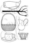 Card-io Clear Stamps - Topiary