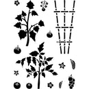 Card-io Combinations Clear Stamps - Vegetable Patch