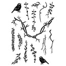 Card-io Clear Stamps - Vines and Verdure