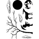 Card-io Combinations Clear Stamps - Winter Breeze