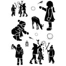 Card-io Combinations Clear Stamps - Winter Fun