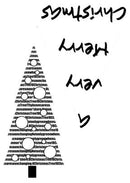 Card-io Clear Stamps - Wordy Trees