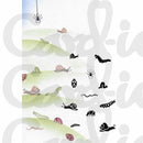 Card-io Majestix Clear Peg Stamps - Bugs and Snails