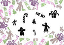 Card-io Majestix Clear Peg Stamps - Christmas Treats