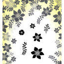 Card-io Majestix Clear Peg Stamps - Dancing Daffodils