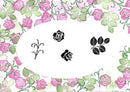 Card-io Majestix Clear Peg Stamps - English Rose