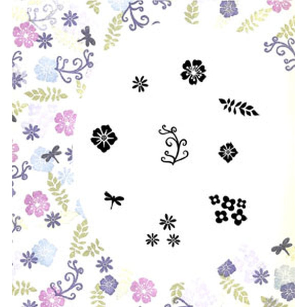 Card-io Majestix Clear Peg Stamps - Pottery Petites