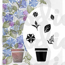 Card-io Majestix Clear Peg Stamps - Potted Petunia