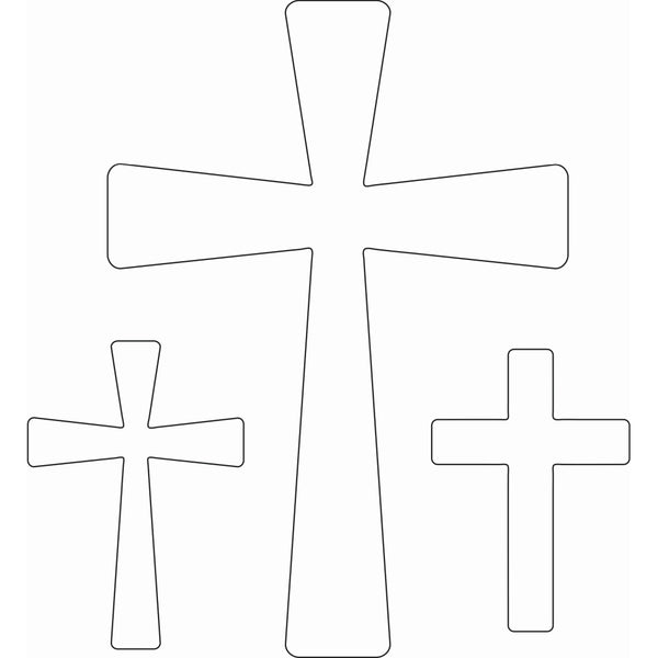 Card-io Majemask Stencil - Crosses