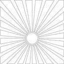 Card-io Majemask Stencil - Ray of Sunshine