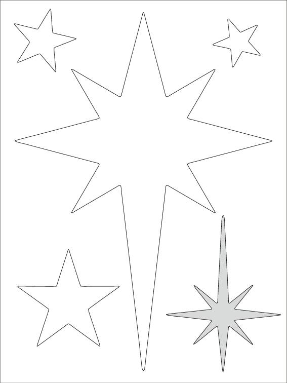Card-io Majemask Stencil - Star of Wonder