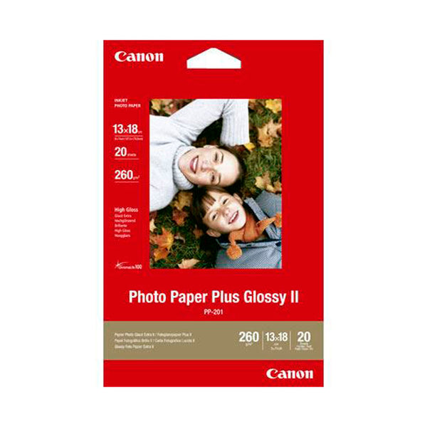 Canon Photo Paper Plus Glossy 13x18cm (Pack of 20)