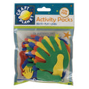 Craft Planet Crafty Foam (30pcs) - Carnival Hands-Feet