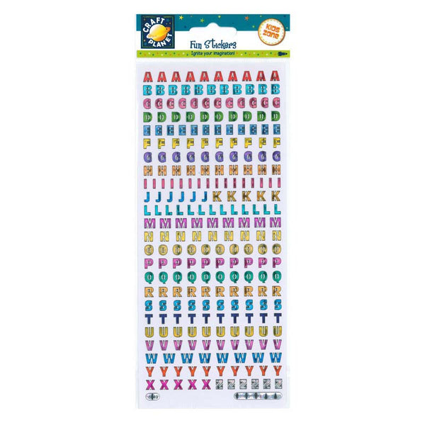 Craft Planet Fun Stickers - Reflective