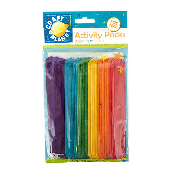 Craft Planet Lollipop Sticks (25pcs) - Extra Large