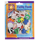 Craft Planet Funky Foam Assorted Pack - Letter