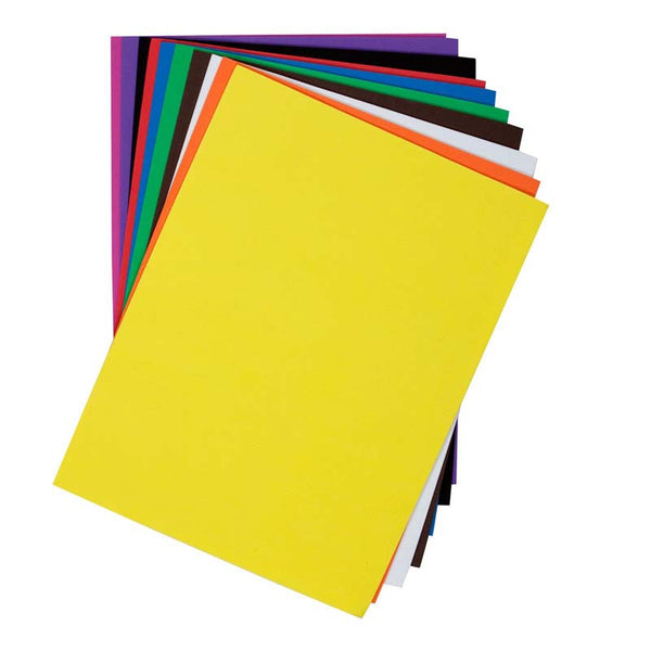 Craft Planet 9 x 12" Funky Foam Sheets (10pk, 2mm Thick)