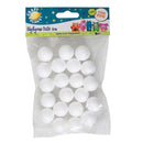 Craft Planet 2cm Polystyrene Balls (20pcs)