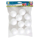 Craft Planet 4.5cm Polystyrene Balls (10pcs)