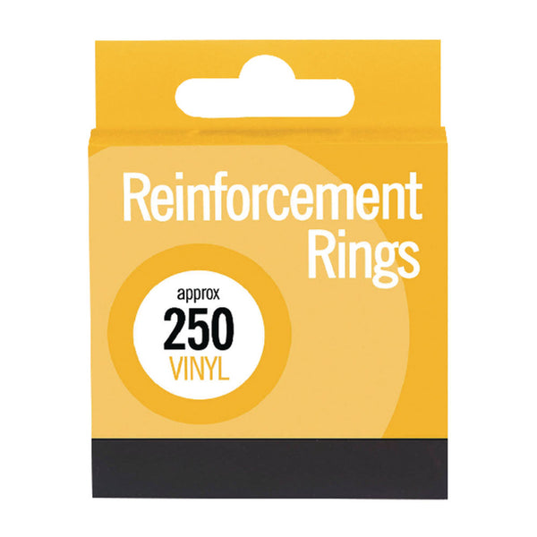 County Stationery Vinyl Reinforcements Rings (approx. 250)
