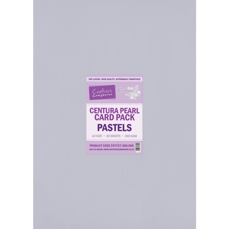 Crafter's Companion Centura Pearl A3 Card (20 sheets)