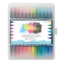 Artiste Permanent Dual Tip Pens (12pk) Thick & Thin
