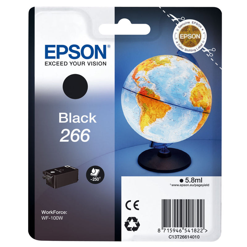 Epson 266 Black Ink Cartridge C13T26614010 - T2661