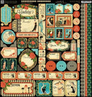 Graphic 45 Decorative Stickers