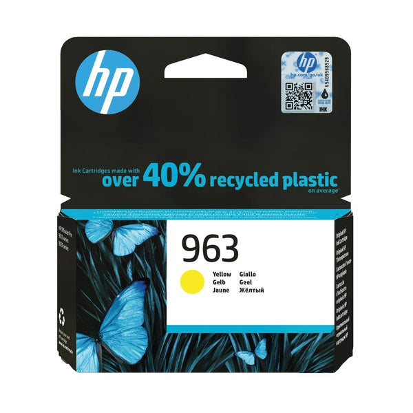 HP 963 Original Ink Cartridge Yellow 3JA25AE