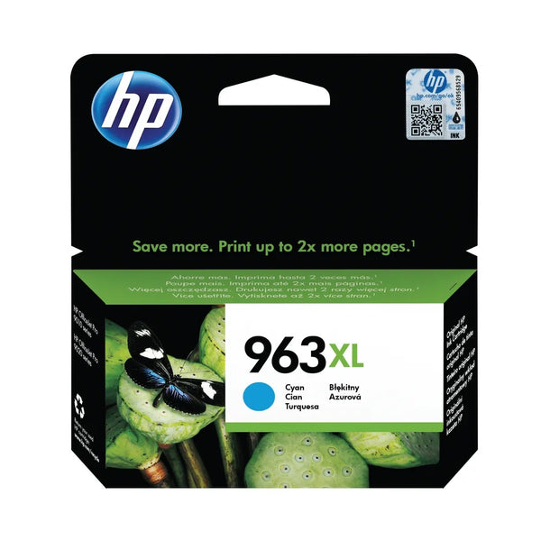 HP 963XL Original Ink Cartridge HY Cyan 3JA27AE